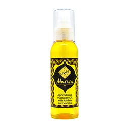 Масло-афродизиак массажное, с ванилью и амброй