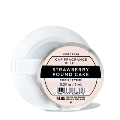 Strawberry Pound Cake Car Fragrance Refill