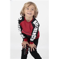 AHENGİM Kids Ak15027 Erkek Urban Baskılı Eşofman Takım 1-2-10001070