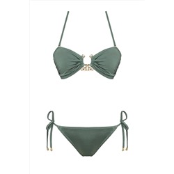 SAILOR moda, Straplez Aksesuar Brezilya Bikini Takım