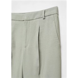 Pantalón recto pinzas