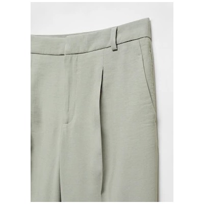 Pantalón recto pinzas