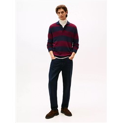 Black Wash Tapered Relaxed Jean