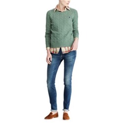 POLO RALPH LAUREN Cable Wool Crewneck Sweater