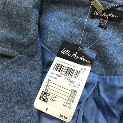 Женское классическое пальто размера PLUSSIZE Экспорт