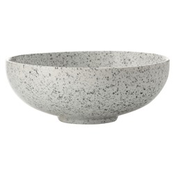Салатник, 19х7 см, 1 л, фарфор P, светло-серый, в крапинку, Caviar Speckle, 56544