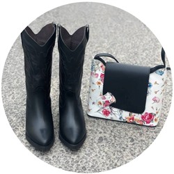 TEKILA 7000 negro+Vera pelle flores АКЦИЯ