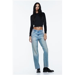 Z1975 HIGH-RISE STRAIGHT JEANS