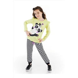 Denokids Hello Pandacorn Kız Pantolon Takım CFF-21S1-027