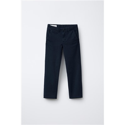 BASIC SLIM FIT CHINO TROUSERS