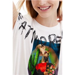 Camiseta arty "Eat More Art"