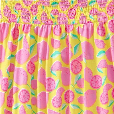 Mädchen Kleid mit Allover-Print