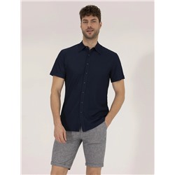 Lacivert Slim Fit Tişört