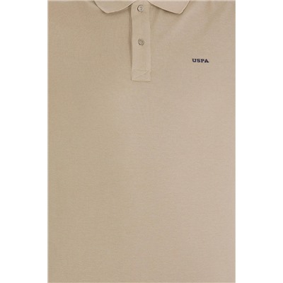 Erkek Haki Basic Polo Yaka Tişört