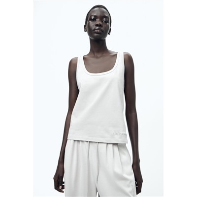 MINIMALIST SLOGAN TOP