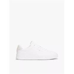 Coated Leather Court Sneaker