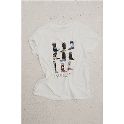 Camiseta "Dancing boots"