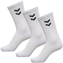 hummel Basic Sportsocken 3 Paar weiß 022030-9001