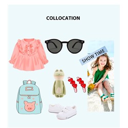 IQ10056 - Детские солнцезащитные очки ICONIQ Kids S5009 С1 черный