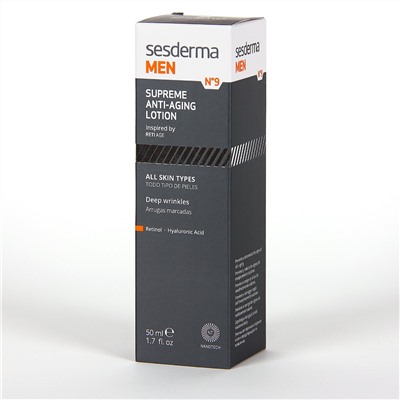 S*sd*rma Men Supreme Antiaging Loción Facial Antienvejecimiento 50 ml