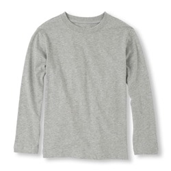 Boys Long Sleeve Basic Tee