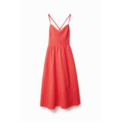 Vestido midi evasé