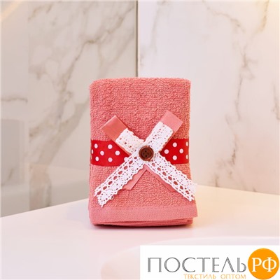 Полотенце Arya С Лентой 6 Pcs. Button Кирпичный