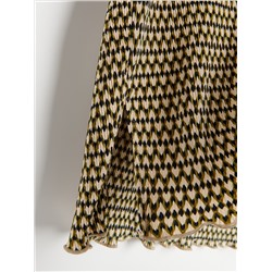 Gemusterte Bluse