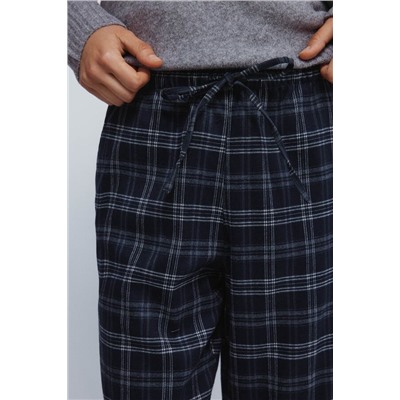 Pantalones jogger cuadros