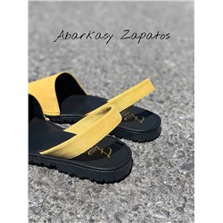 Ab.Zapatos • 3106-8 • AMARILLO+Ab.Zapatos Pelle cinturon (140) Amarillo АКЦИЯ
