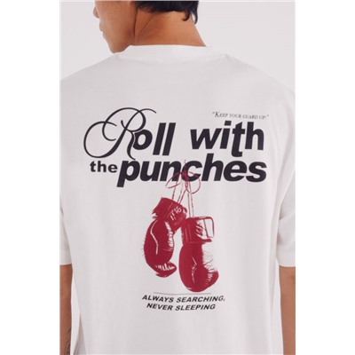 Camiseta roll with de punches