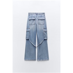 TRF CARGO MID-RISE JEANS
