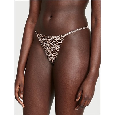 Stretch Cotton V-String Panty