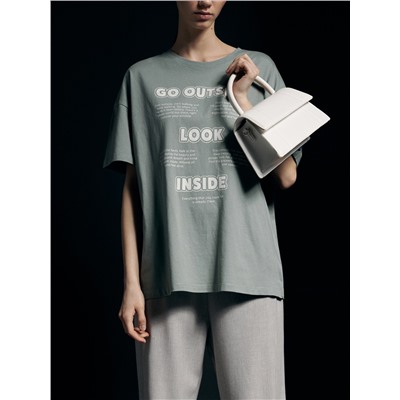 T-Shirt mit Druck im Regular-Fit