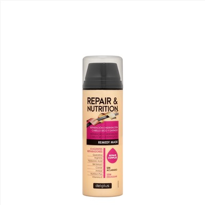 Несмываемая маска Repair & Nutrition Deliplus для сухих и поврежденных волос