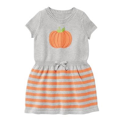 Pumpkin Sweater Dress