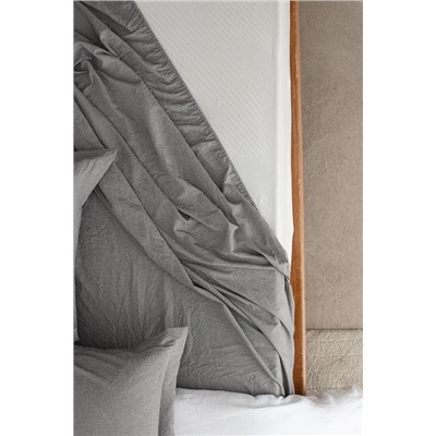 Meleni Tek Kişilik Comforter Set - Gri