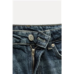 TRF SLIM CROPPED BELL BOTTOM MID-WAIST JEANS