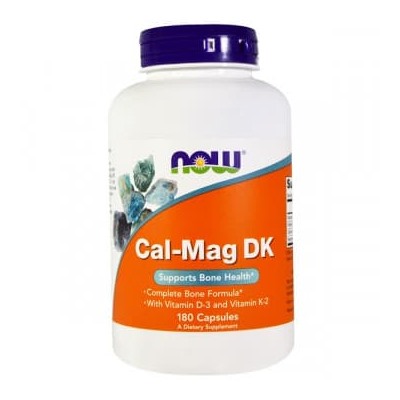 CAL-MAG DK (кальций, магний) 180 капс. NOW Foods