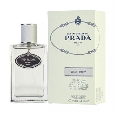 PRADA MILANO LES INFUSIONS DE IRIS CEDRE edp (w) 100ml + стоимость флакона