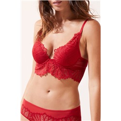 Sujetador push-up Karma Rojo