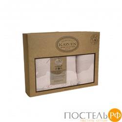 Набор полотенец Карвен " TROPICAL" махра 50*90/70*140 HS 1720 pudra/пудровый