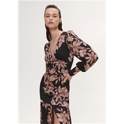 Vestido gasa floral