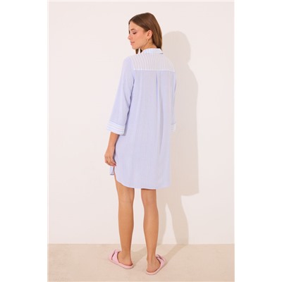 Camisola corta viscosa rayas
