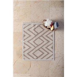 Depomaxx Pamuklu Bukle Paspas 50x60 Cm - Krem Kahverengi - Outlet INT14.03.00286-3