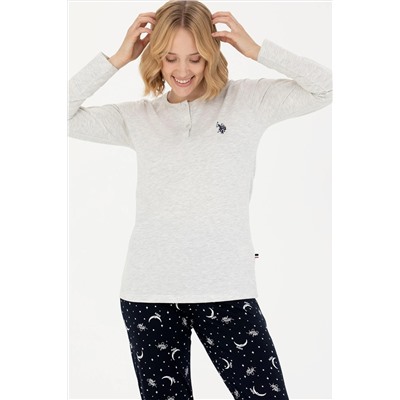 Kadın Lacivert Pijama Takımı