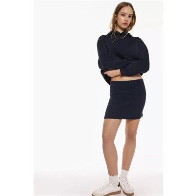 Neoprene-effect skirt