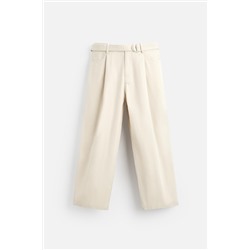 PANTALÓN PLIEGUES CINTURÓN