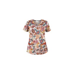 UA Flower Child Sand Scrub Top