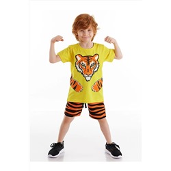 Denokids Kaplan Pençesi Şort Takım CFF-21Y1-029
